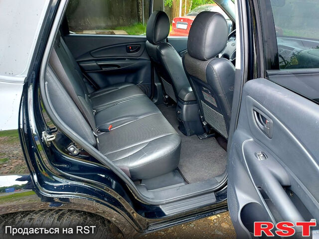 Черный Хендай Туксон, объемом двигателя 2 л и пробегом 130 тыс. км за 7200 $, фото 11 на Automoto.ua