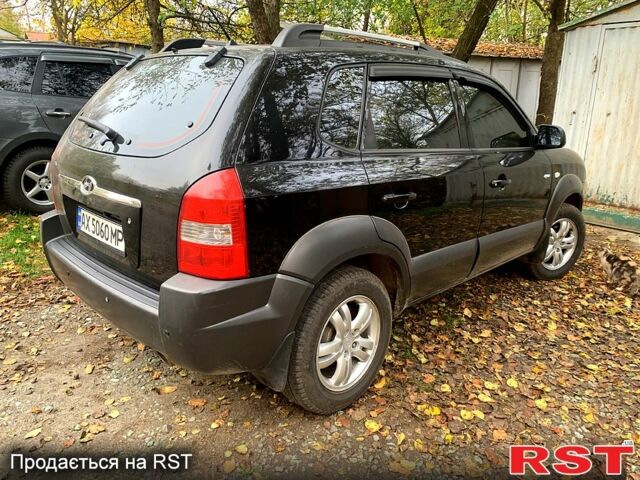Хендай Туксон 2007 в Харькове на Automoto.ua Черный Хендай Туксон, объемом двигателя 2 л и пробегом 204 тыс. км за 7800 $, фото 2 на Automoto.ua