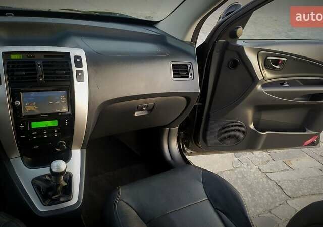 Черный Хендай Туксон, объемом двигателя 2 л и пробегом 230 тыс. км за 8600 $, фото 157 на Automoto.ua