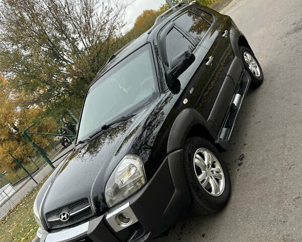 Хендай Туксон 2007 в Каменское - Днепродзержинск на Automoto.ua Черный Хендай Туксон, объемом двигателя 1.98 л и пробегом 162 тыс. км за 7999 $, фото 3 на Automoto.ua