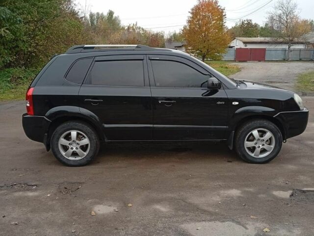 Хендай Туксон 2007 в Казатине на Automoto.ua Черный Хендай Туксон, объемом двигателя 2 л и пробегом 260 тыс. км за 8150 $, фото 6 на Automoto.ua