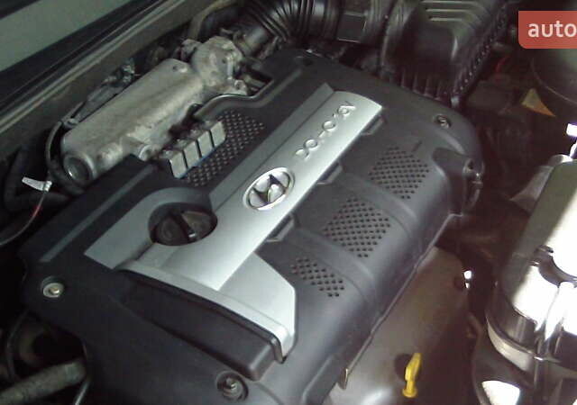 Черный Хендай Туксон, объемом двигателя 1.98 л и пробегом 234 тыс. км за 7800 $, фото 11 на Automoto.ua