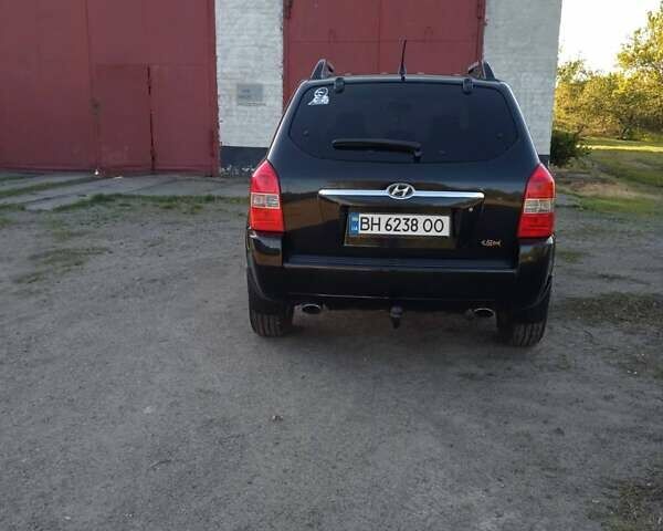 Хендай Туксон 2007 в Раздельной на Automoto.ua Черный Хендай Туксон, объемом двигателя 1.99 л и пробегом 250 тыс. км за 8500 $, фото 2 на Automoto.ua