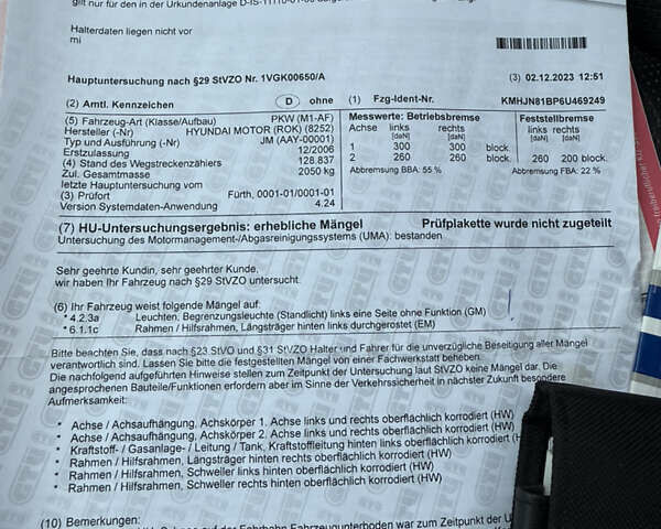 Черный Хендай Туксон, объемом двигателя 1.98 л и пробегом 159 тыс. км за 7600 $, фото 38 на Automoto.ua