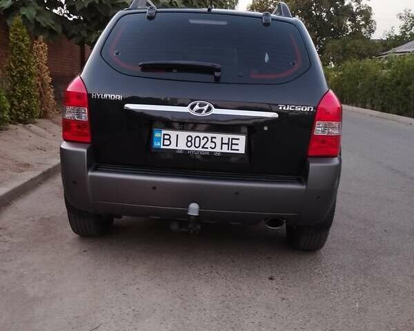 Хендай Туксон 2008 в Александрие на Automoto.ua Черный Хендай Туксон, объемом двигателя 1.98 л и пробегом 234 тыс. км за 8150 $, фото 2 на Automoto.ua