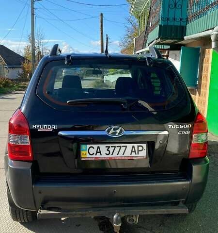 Хендай Туксон 2008 у Золотоноше на Automoto.ua Чорний Хендай Туксон, об'ємом двигуна 1.99 л та пробігом 149 тис. км за 9500 $, фото 4 на Automoto.ua