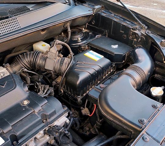 Черный Хендай Туксон, объемом двигателя 2 л и пробегом 150 тыс. км за 8700 $, фото 13 на Automoto.ua