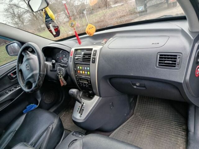 Черный Хендай Туксон, объемом двигателя 2 л и пробегом 276 тыс. км за 8500 $, фото 5 на Automoto.ua