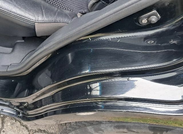 Черный Хендай Туксон, объемом двигателя 2 л и пробегом 270 тыс. км за 8300 $, фото 13 на Automoto.ua