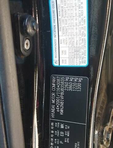 Чорний Хендай Туксон, об'ємом двигуна 2 л та пробігом 181 тис. км за 3200 $, фото 8 на Automoto.ua