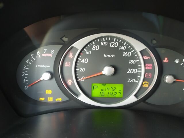 Черный Хендай Туксон, объемом двигателя 2 л и пробегом 162 тыс. км за 8500 $, фото 3 на Automoto.ua