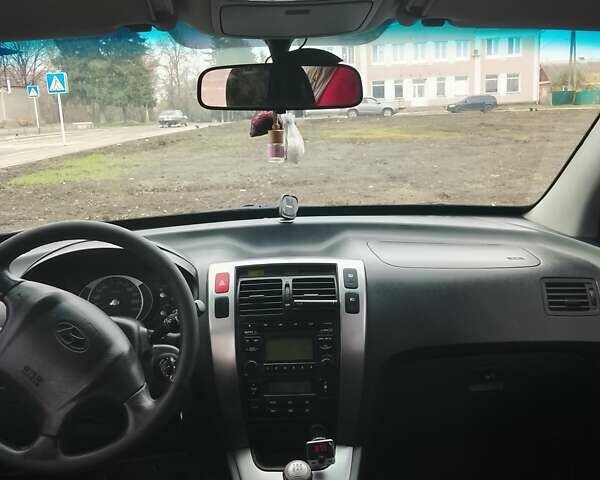 Черный Хендай Туксон, объемом двигателя 1.98 л и пробегом 214 тыс. км за 9100 $, фото 3 на Automoto.ua