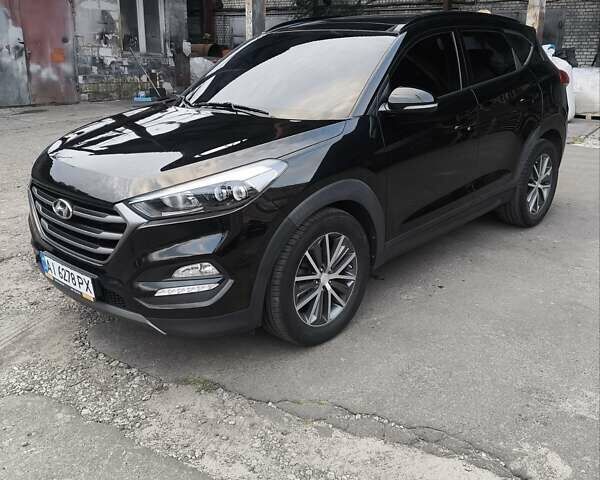 Чорний Хендай Туксон, об'ємом двигуна 1.7 л та пробігом 220 тис. км за 16000 $, фото 14 на Automoto.ua