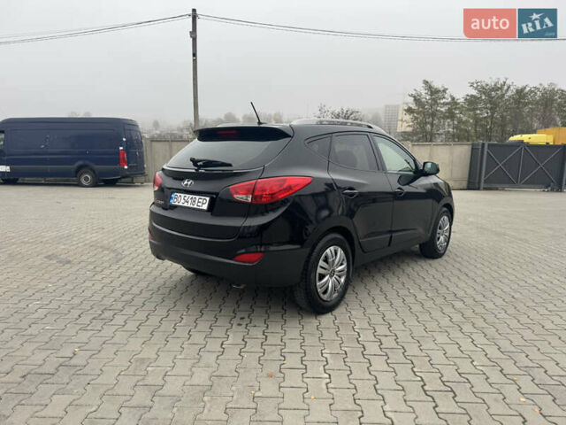 Черный Хендай Туксон, объемом двигателя 2.36 л и пробегом 205 тыс. км за 11200 $, фото 4 на Automoto.ua