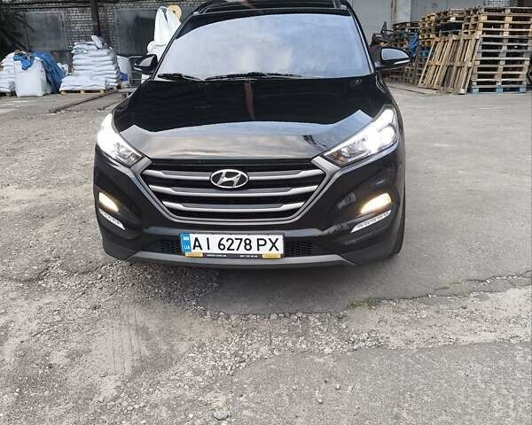 Чорний Хендай Туксон, об'ємом двигуна 1.7 л та пробігом 220 тис. км за 16000 $, фото 15 на Automoto.ua