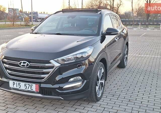 Чорний Хендай Туксон, об'ємом двигуна 2 л та пробігом 192 тис. км за 21000 $, фото 23 на Automoto.ua