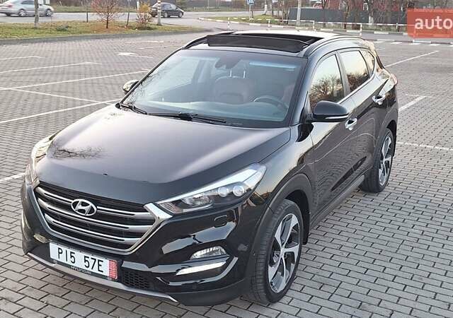 Чорний Хендай Туксон, об'ємом двигуна 2 л та пробігом 192 тис. км за 21000 $, фото 24 на Automoto.ua