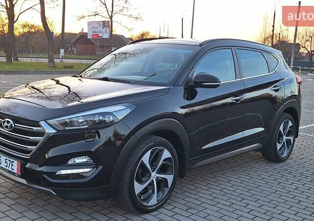 Чорний Хендай Туксон, об'ємом двигуна 2 л та пробігом 192 тис. км за 21000 $, фото 21 на Automoto.ua