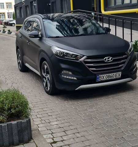 Чорний Хендай Туксон, об'ємом двигуна 1.6 л та пробігом 120 тис. км за 17850 $, фото 12 на Automoto.ua