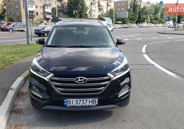Черный Хендай Туксон, объемом двигателя 1.59 л и пробегом 101 тыс. км за 20600 $, фото 14 на Automoto.ua