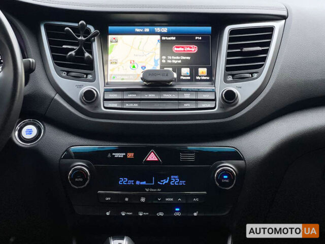 Черный Хендай Туксон, объемом двигателя 2 л и пробегом 106 тыс. км за 17900 $, фото 14 на Automoto.ua