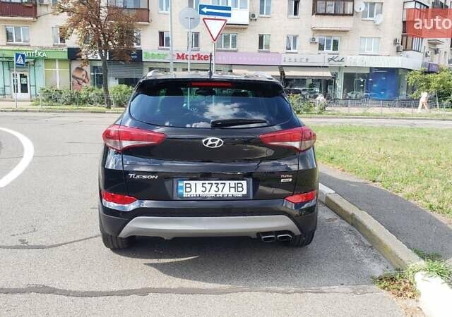 Черный Хендай Туксон, объемом двигателя 1.59 л и пробегом 101 тыс. км за 20600 $, фото 18 на Automoto.ua