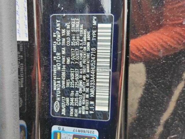 Черный Хендай Туксон, объемом двигателя 2 л и пробегом 165 тыс. км за 3500 $, фото 12 на Automoto.ua