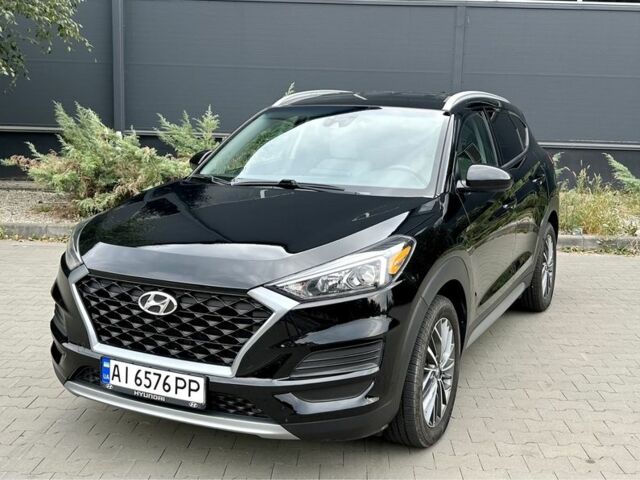 Черный Хендай Туксон, объемом двигателя 2.4 л и пробегом 147 тыс. км за 16400 $, фото 1 на Automoto.ua