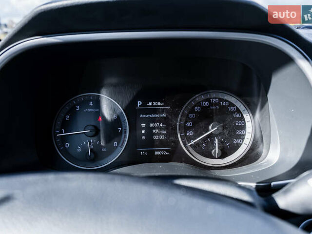 Черный Хендай Туксон, объемом двигателя 2 л и пробегом 88 тыс. км за 23000 $, фото 12 на Automoto.ua