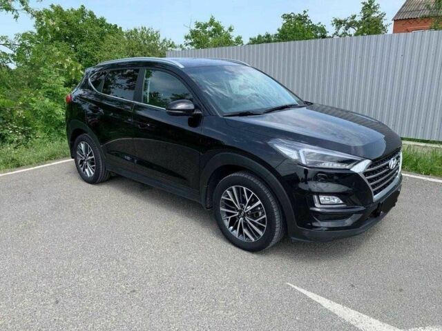 Черный Хендай Туксон, объемом двигателя 2 л и пробегом 129 тыс. км за 16500 $, фото 2 на Automoto.ua