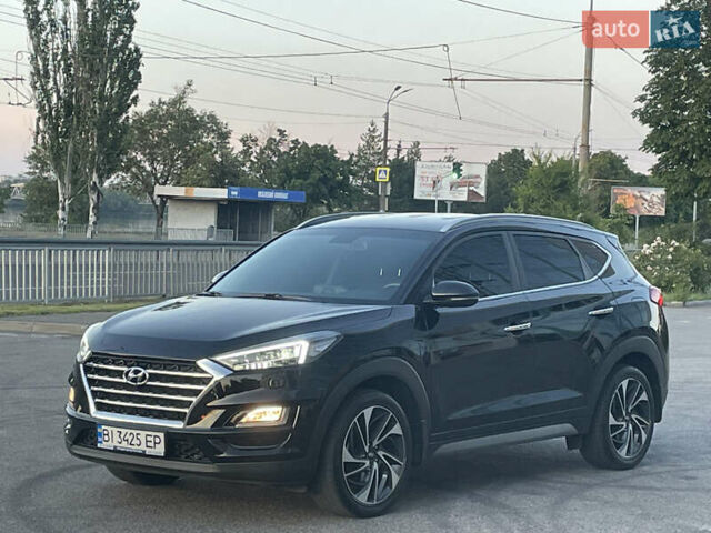Черный Хендай Туксон, объемом двигателя 2 л и пробегом 67 тыс. км за 23700 $, фото 1 на Automoto.ua