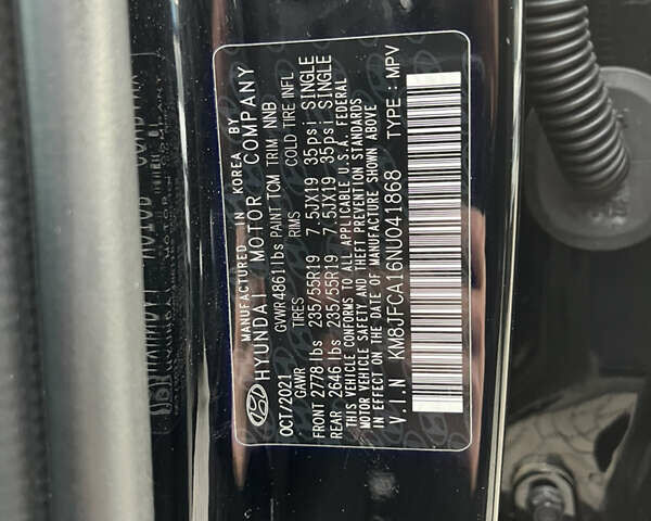 Черный Хендай Туксон, объемом двигателя 1.6 л и пробегом 67 тыс. км за 27300 $, фото 28 на Automoto.ua