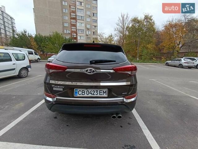 Хендай Туксон 2017 у Чернігові на Automoto.ua Коричневий Хендай Туксон, об'ємом двигуна 2 л та пробігом 104 тис. км за 21500 $, фото 5 на Automoto.ua