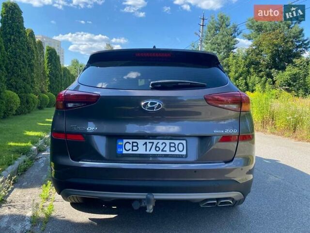 Коричневый Хендай Туксон, объемом двигателя 2 л и пробегом 93 тыс. км за 27750 $, фото 5 на Automoto.ua