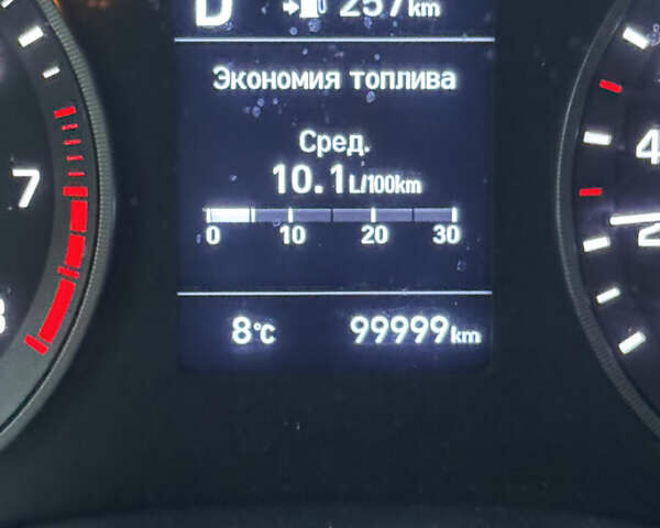 Коричневый Хендай Туксон, объемом двигателя 2 л и пробегом 99 тыс. км за 21000 $, фото 4 на Automoto.ua