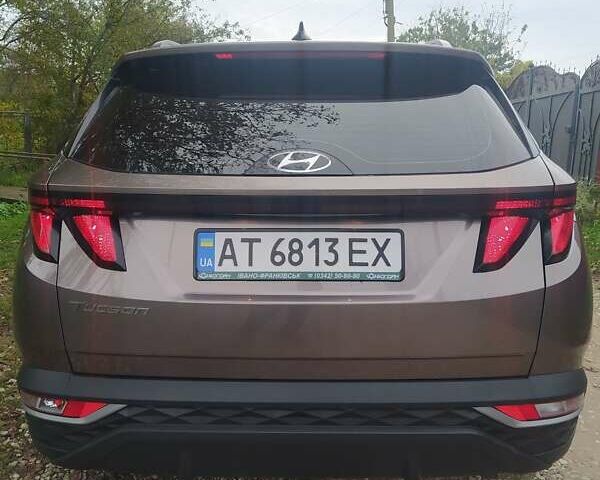 Хендай Туксон 2021 в Ивано-Франковске на Automoto.ua Коричневый Хендай Туксон, объемом двигателя 2 л и пробегом 41 тыс. км за 22900 $, фото 5 на Automoto.ua