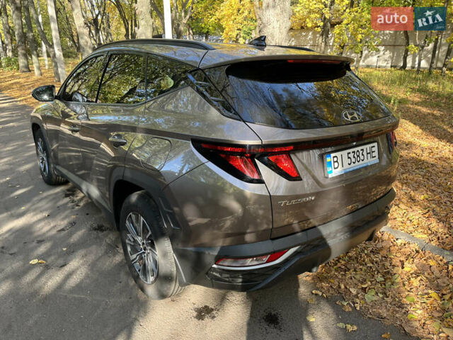 Хендай Туксон 2021 у Дніпро (Дніпропетровську) на Automoto.ua Коричневий Хендай Туксон, об'ємом двигуна 2 л та пробігом 30 тис. км за 23900 $, фото 9 на Automoto.ua