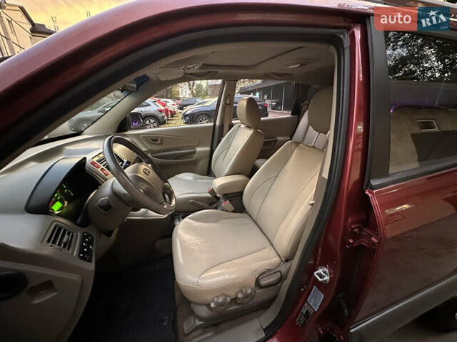 Красный Хендай Туксон, объемом двигателя 1.99 л и пробегом 145 тыс. км за 7999 $, фото 21 на Automoto.ua