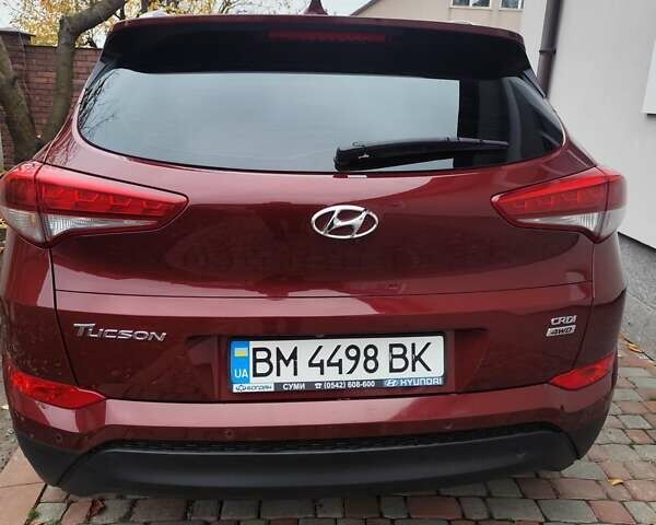 Красный Хендай Туксон, объемом двигателя 2.02 л и пробегом 110 тыс. км за 19800 $, фото 21 на Automoto.ua