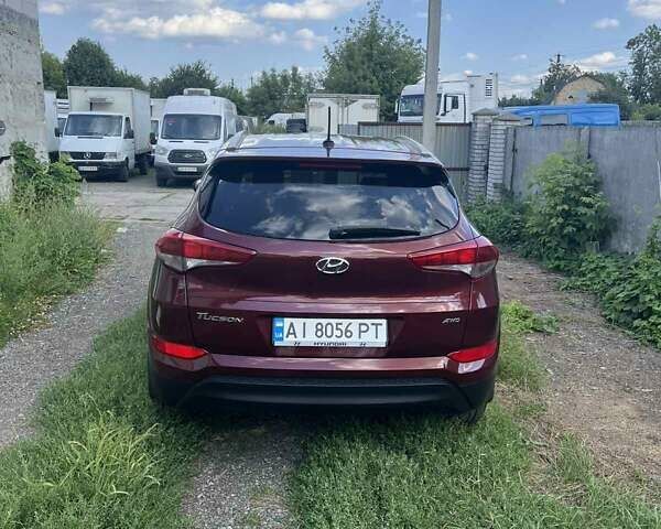 Червоний Хендай Туксон, об'ємом двигуна 2 л та пробігом 101 тис. км за 15700 $, фото 14 на Automoto.ua