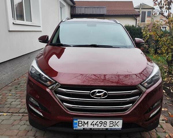 Красный Хендай Туксон, объемом двигателя 2.02 л и пробегом 110 тыс. км за 19800 $, фото 37 на Automoto.ua