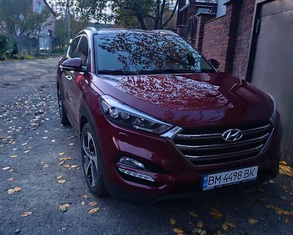 Красный Хендай Туксон, объемом двигателя 2.02 л и пробегом 110 тыс. км за 19800 $, фото 25 на Automoto.ua