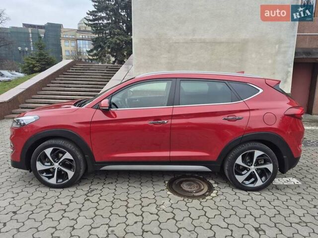 Червоний Хендай Туксон, об'ємом двигуна 2 л та пробігом 39 тис. км за 19550 $, фото 1 на Automoto.ua