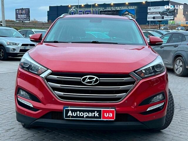 Червоний Хендай Туксон, об'ємом двигуна 2 л та пробігом 136 тис. км за 18690 $, фото 1 на Automoto.ua