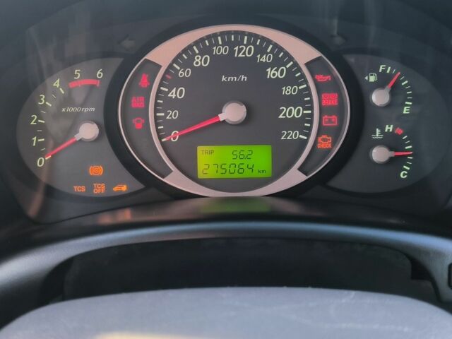 Серый Хендай Туксон, объемом двигателя 2 л и пробегом 275 тыс. км за 4400 $, фото 7 на Automoto.ua