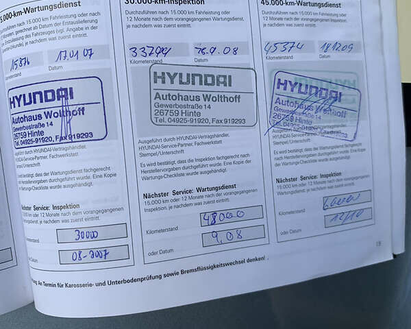 Серый Хендай Туксон, объемом двигателя 1.99 л и пробегом 194 тыс. км за 7850 $, фото 13 на Automoto.ua