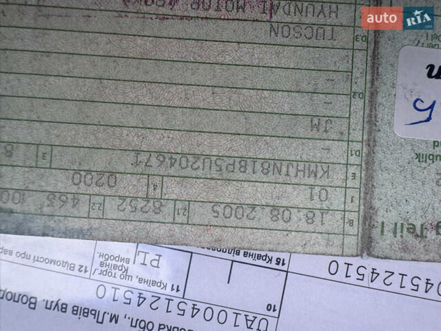 Серый Хендай Туксон, объемом двигателя 2 л и пробегом 155 тыс. км за 6989 $, фото 53 на Automoto.ua