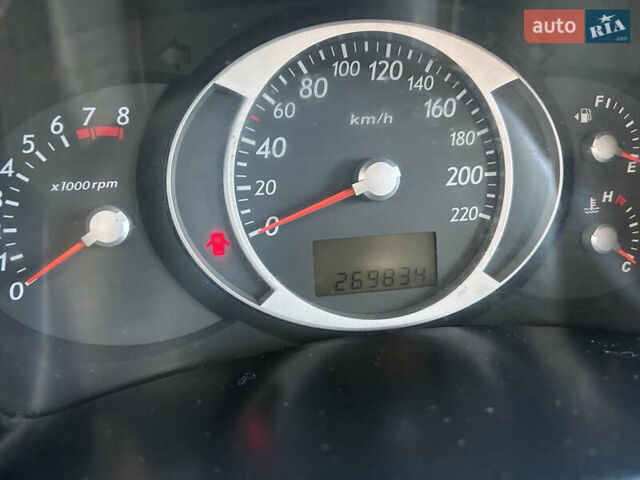 Серый Хендай Туксон, объемом двигателя 1.98 л и пробегом 269 тыс. км за 7500 $, фото 21 на Automoto.ua