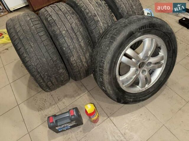 Серый Хендай Туксон, объемом двигателя 2 л и пробегом 217 тыс. км за 8200 $, фото 9 на Automoto.ua