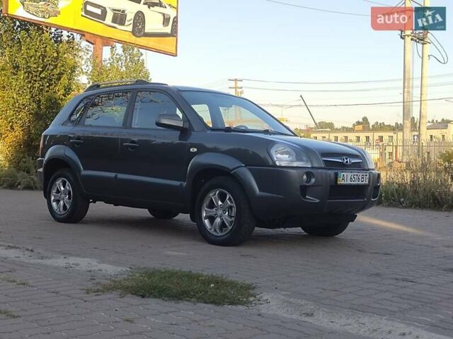 Сірий Хендай Туксон, об'ємом двигуна 2 л та пробігом 234 тис. км за 8750 $, фото 18 на Automoto.ua